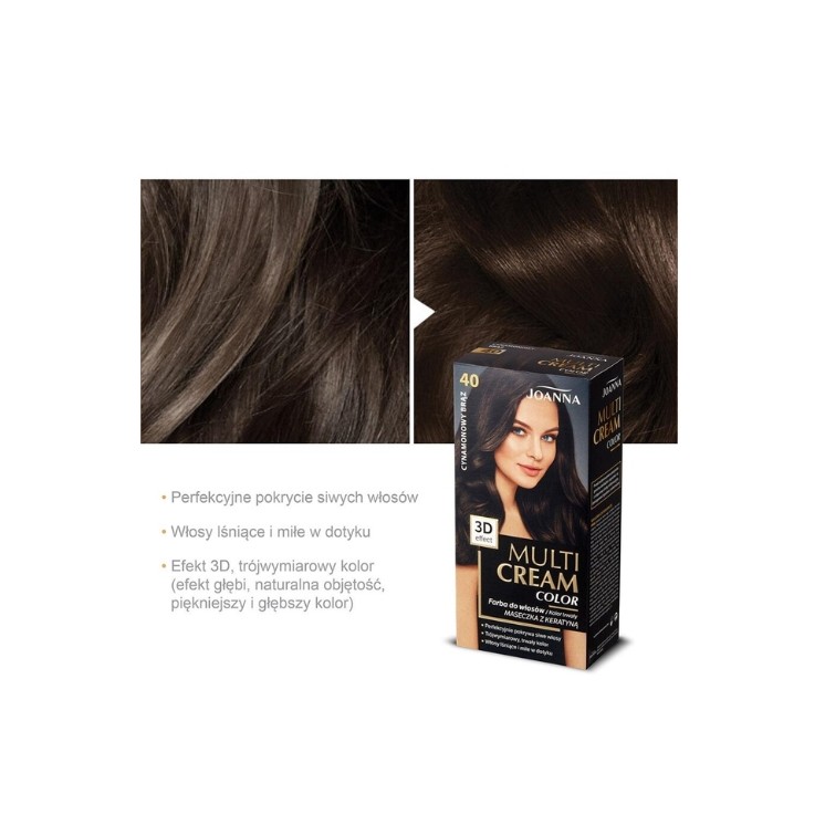 Joanna Multi Cream Color Hair dye /40/ Cinnamon brown