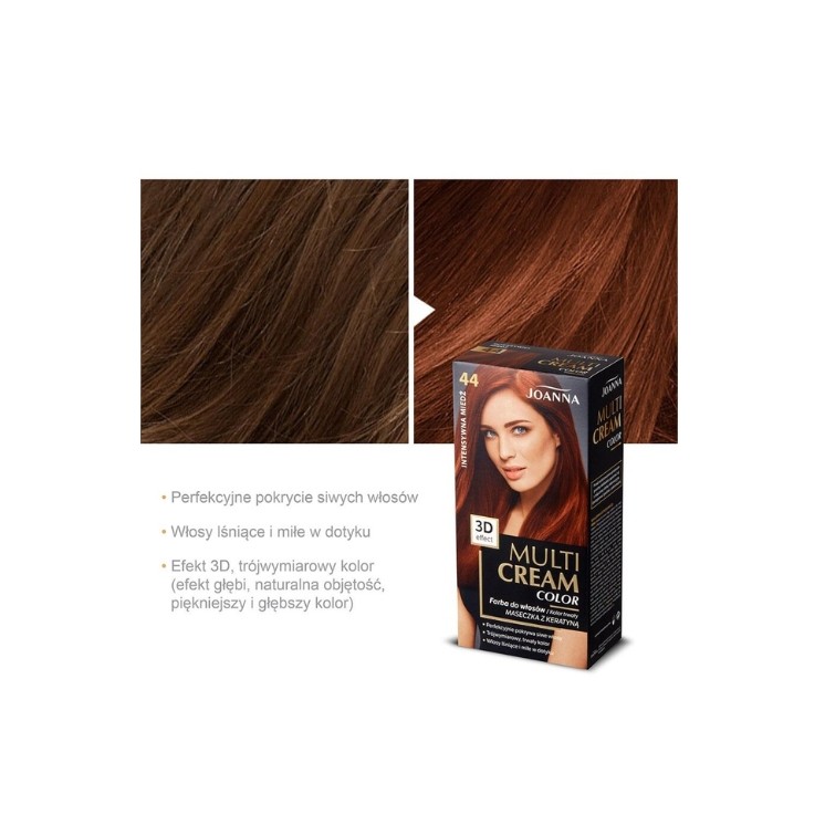 Joanna Multi Cream Colour Haarverf /44/ Intens koper