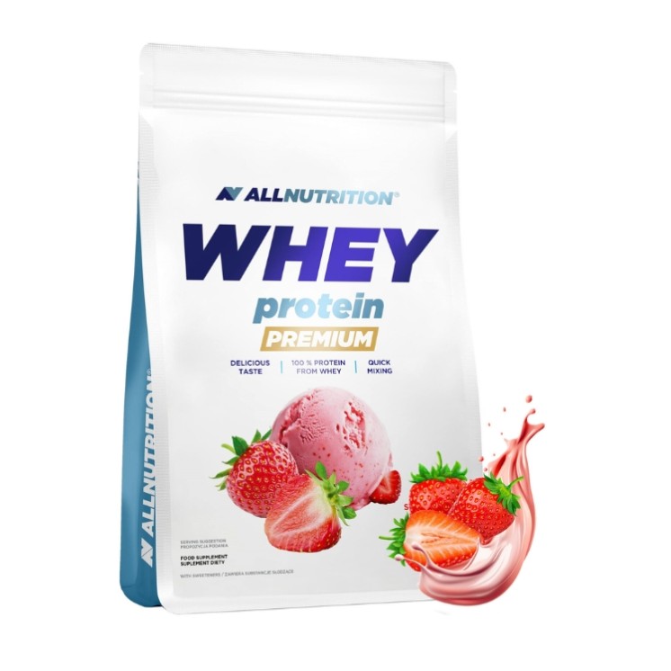 AllNutrition Premium Wei-eiwit Strawberry Summer 700 g
