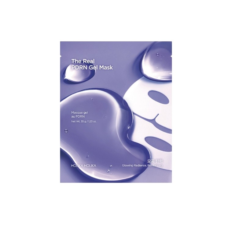 Holika Holika The Real PDRN Gel Mask intensywnie nawilżająco-wygładzająca Maseczka w płachcie 35 g
