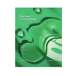Holika Holika The Real Cica Gel Mask Intensief verzachtend en kalmerend sheetmasker 35 g