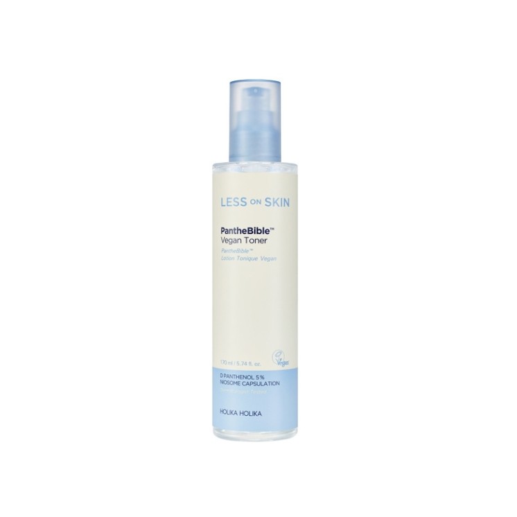 Holika Holika Less on Skin Panthebible Vegan Toner Tonik do podrażnionej skóry twarzy 170 ml
