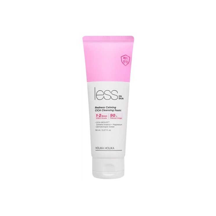 Cica nettoyante apaisante à Skin Holika Holika Less on Skin Redness 150 ml
