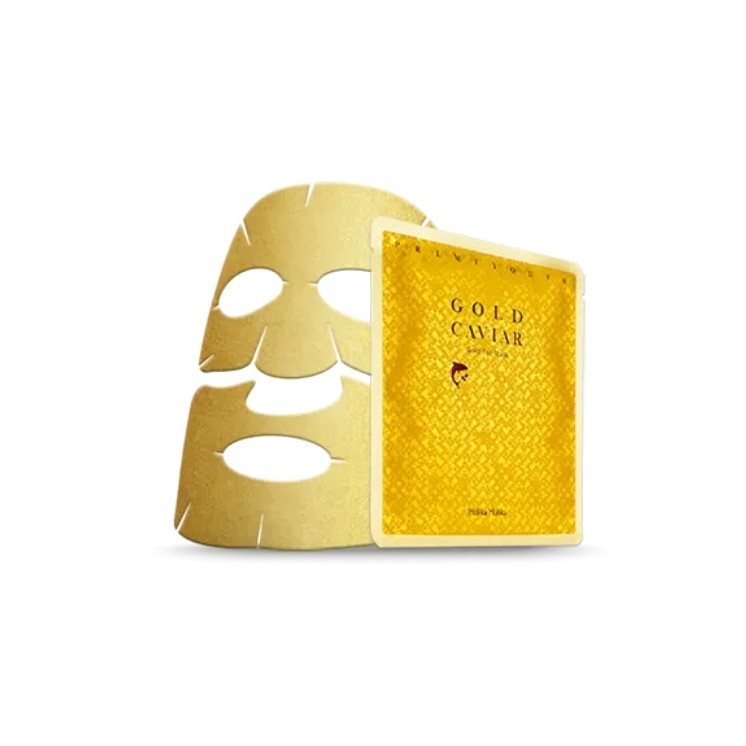 Masque en feuille d'or nourrissant Holika Holika Prime Youth Gold Caviar 25 g
