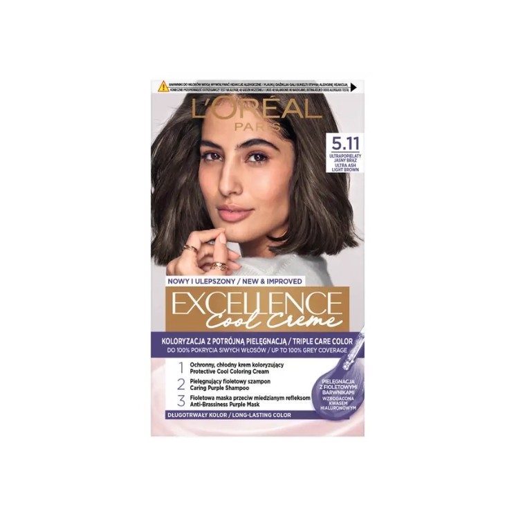 L'oreal Excellence Creme Hair dye / 5 / Ultra Ash Light Brown