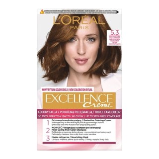 L'oreal Excellence Creme Haarverf / 5 / Licht Goudbruin