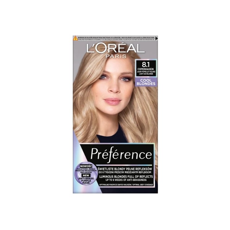 L'oreal Preference Haarverf /8.1/ Licht Blond