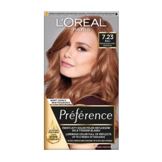 L'oreal Preference Haarverf /7.23/ Blond Opalescent-gold Deep Rose Gold