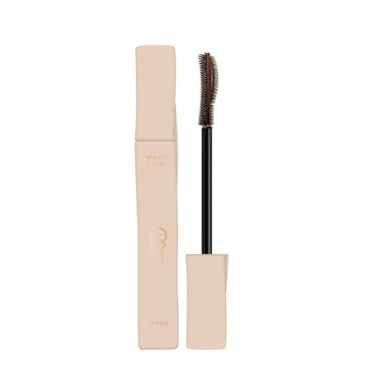 Mascara Lovro Wavy Lash épaississant et recourbant Brown 9 g