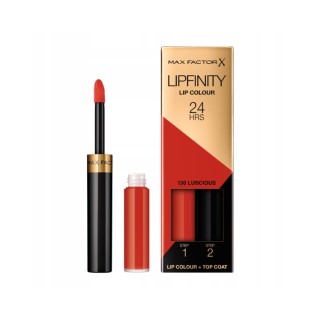 Colour à lèvres longue tenue Max Factor Lipfinity avec système Permawear /130/ Luscious 2,3 ml + 1,9 g