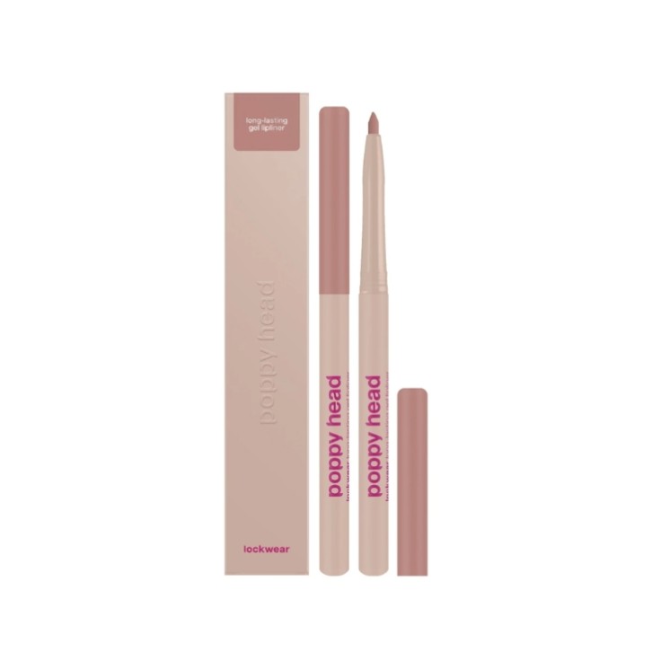 Crayon à lèvres gel longue tenue Poppy Head Lockwear /02/ Blush Hour 0,6 g