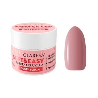 Gel de construction pour ongles Claresa Soft & Easy Dusty Bloom 45 g