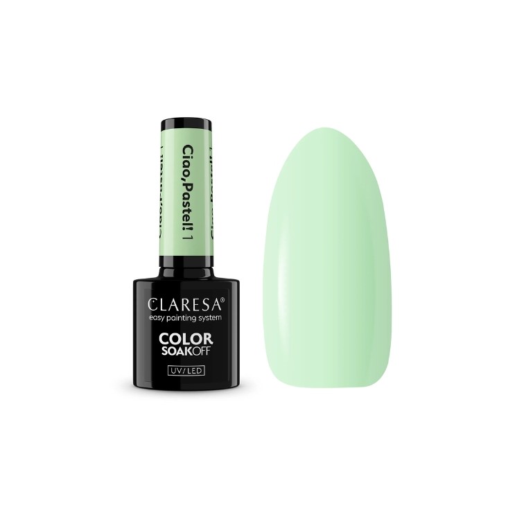 Claresa Ciao Pastel ! Hybrid Nail Polish /01/ 5 g