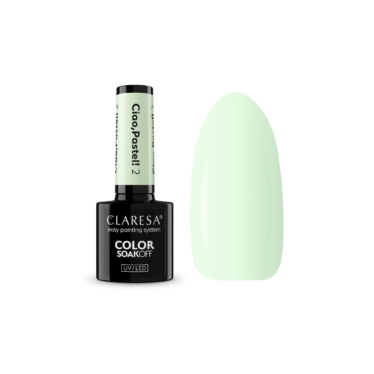 Claresa Ciao Pastel ! Vernis à Ongles Hybride /02/ 5 g