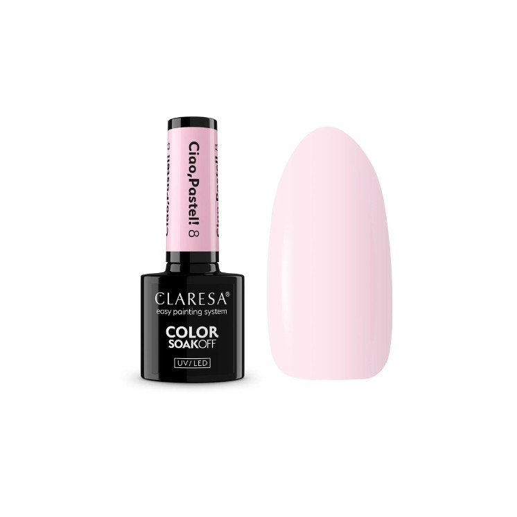 Claresa Ciao Pastel ! Vernis à Ongles Hybride /08/ 5 g