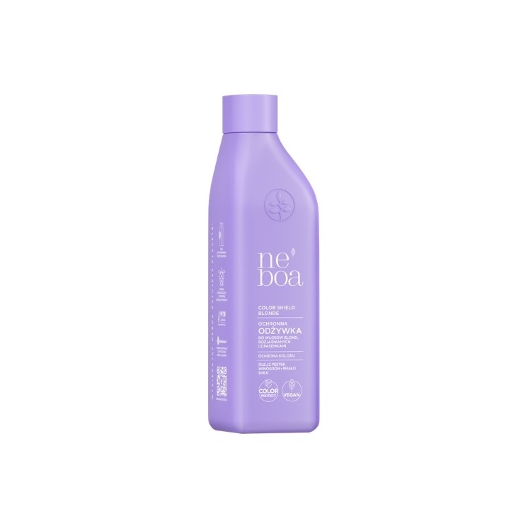 Après-shampoing protecteur Neboa Color Shield Blonde pour cheveux blond , éclaircis et méchés 300 ml