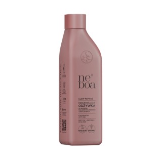 Après-shampoing Neboa Glow Peptide pour cheveux fragilisés, fins et abîmés, soin réparateur et anti-age 300 ml