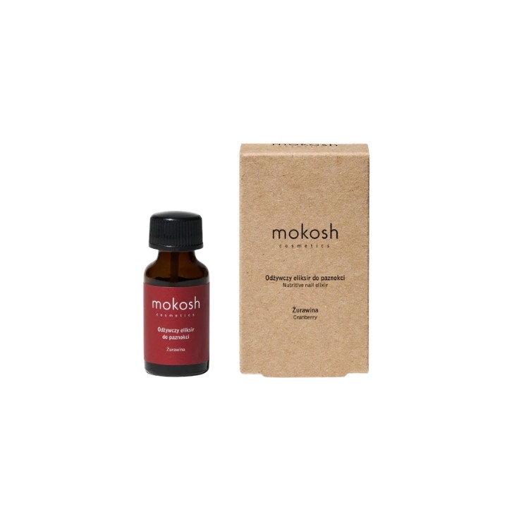 Mokosh Voedende Nagelelixer Cranberry 10 ml