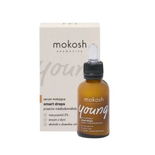 Sérum visage matifiant anti-imperfections Mokosh Young 30 ml