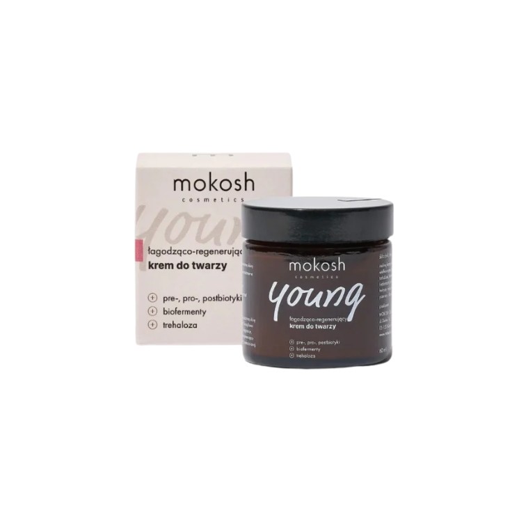 Mokosh Young Soothing and Regenerating Face Cream 60 ml