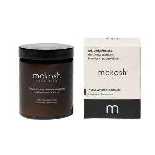 Mokosh Conditioner/Mask for high porosity, rough, brittle and frizzy hair Cherry with Amber 180 ml