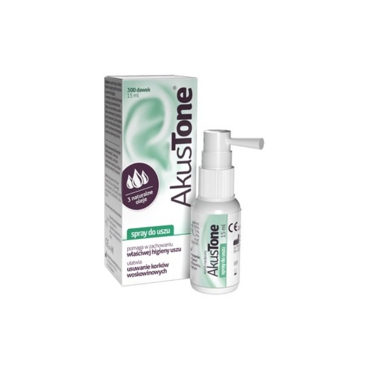 Akustone Spray do uszu 15 ml