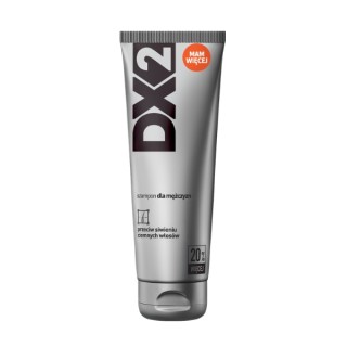 Shampoing anti-gris DX2 pour cheveux foncés, pour hommes, 180 ml