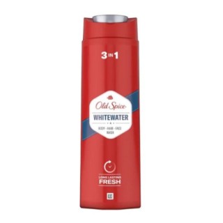 Gel douche et shampoing 3 en 1 Old Spice Whitewater 400 ml