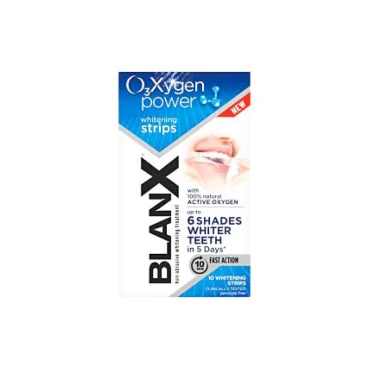 Bandes blanchissantes pour les dents BlanX O3X, 10 unités