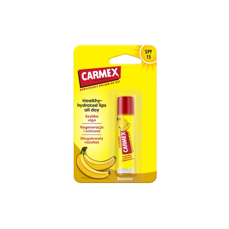 Baume à lèvres protecteur Carmex Banane SPF15 4,25 g