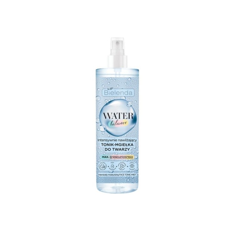 Brume tonique hydratante intense pour le visage Bielenda Water Balance