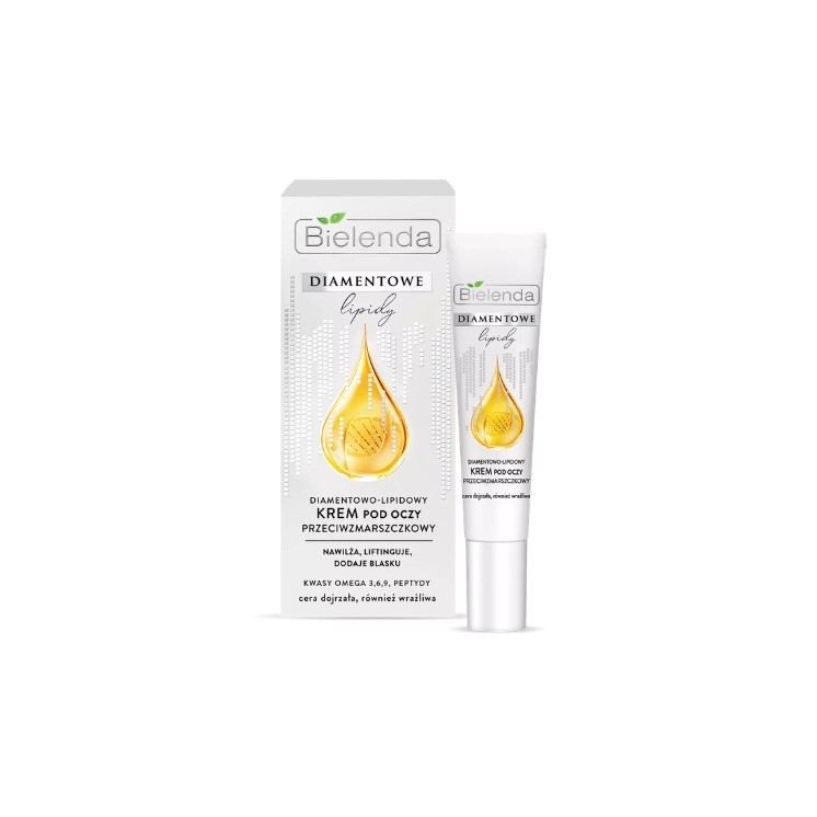 Crème contour des yeux anti-rides Bielenda Diamond Lipids Diamond-lipid