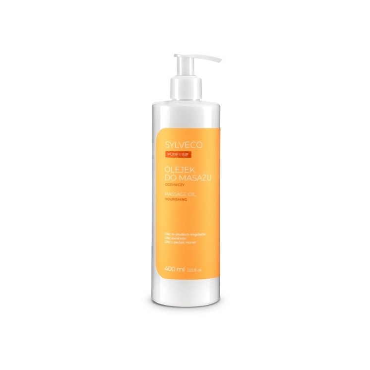 Huile de massage nourrissante Sylveco Pure Line 400 ml