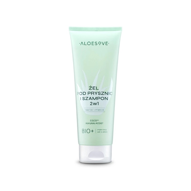 Aloesove Duschgel und Shampoo 2 in 1 250 ml