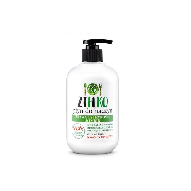 Liquide Zielko naturel aux herbes, citronnelle et gingembre, 500 ml