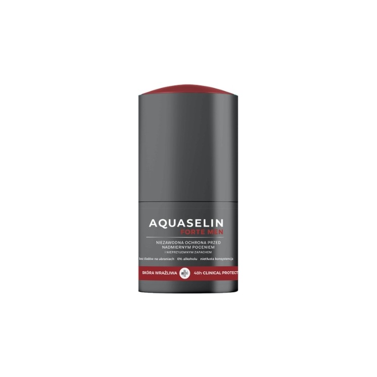 Aquaselin Forte Men Anti-transpirant - Traitement contre la transpiration excessive Roll-on 50 ml