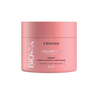 L'biotica BIOVAX Glamour Volumetry Treatment intensywnie nawilżająca Maska do włosów 200 ml