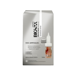 L'biotica Biovax Trychologic Exo-Ampoules Advanced Detox 7 unités x 5 ml