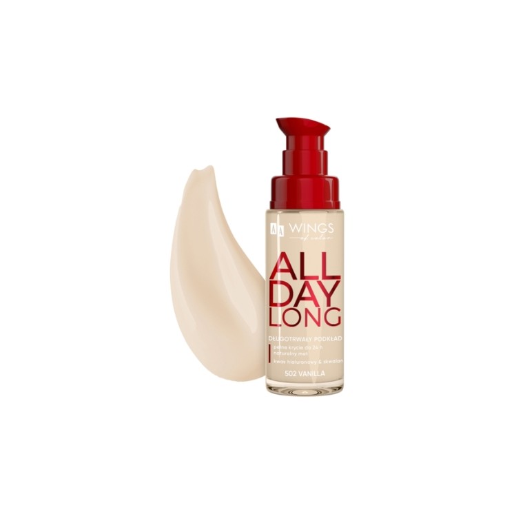 Fond de teint longue tenue AA Wings of Color /502/ Vanilla 30 ml