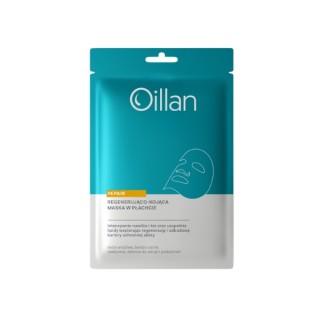 Masque en tissu apaisant et hydratant Oillan Repair (1 pièce)