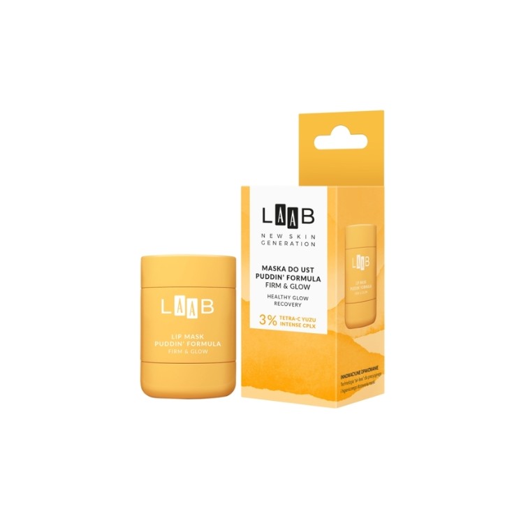 AA LAAB Tetra-C Yuzu Gesichtsmaske Puddin' Formula Firm & Glow 15 g