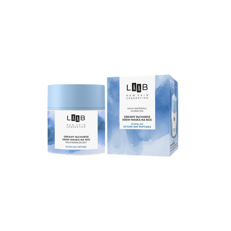 AA LAAB Milky Waterfall Hydration Dreamy Recharge Crème-Masque de Nuit 50 ml