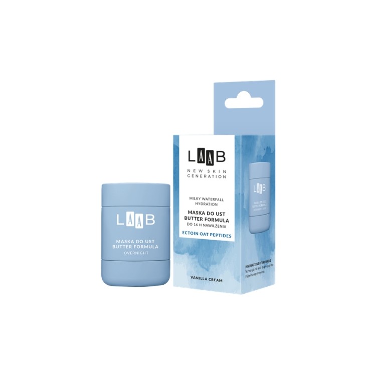 AA LAB Milky Waterfall Hydration Overnight Butter Formula Mask ergibt bis zu 15 g.