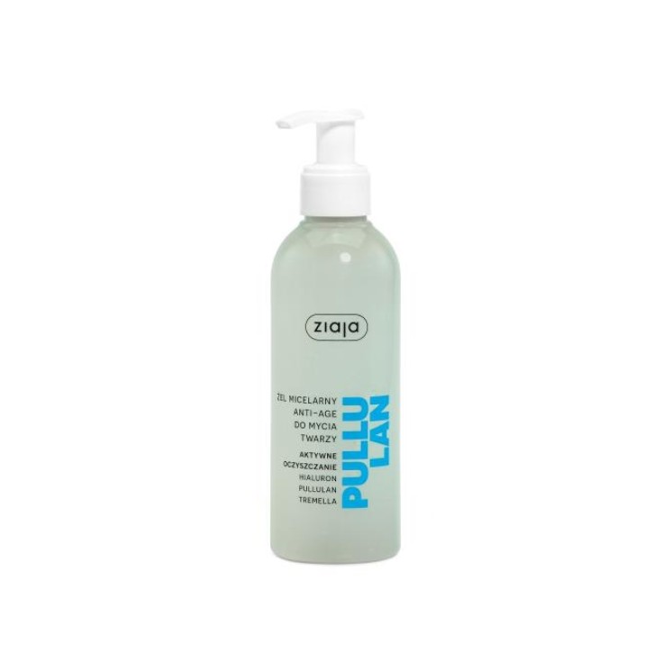 Gel nettoyant visage micellaire Ziaja Pullulan Anti-Age 200 ml