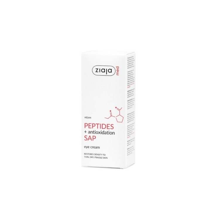 Crème contour des yeux aux peptides antioxydants Ziaja Med 15 ml