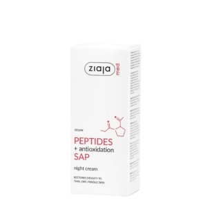 Ziaja Med Peptides Nachtcreme fürs Gesicht 50 ml