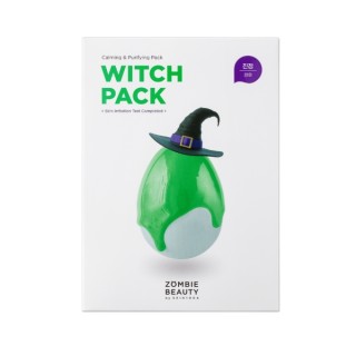 Masque nettoyant visage en profondeur Zombie Beauty by SKIN1004 Witch Pack 8 masques de 15 g