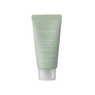 Mary&May Vegan CICA Tea Tree Soothing Wash Off Pack Maseczka glinkowa 30 g