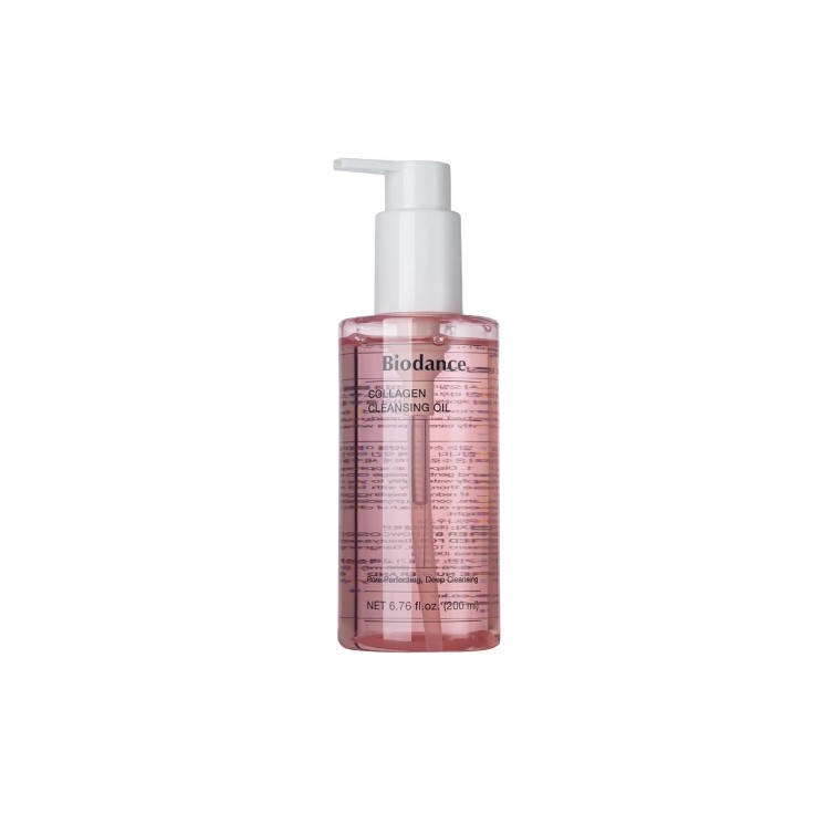 Huile nettoyante Collagen Biodance , huile nettoyante nourrissante pour le visage 200 ml