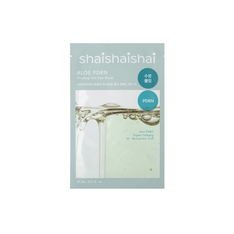 Masque Cooling en gel rafraîchissant Shaishaishai Aloe PDRN hydro Skin Mask z PDRN 21 ml